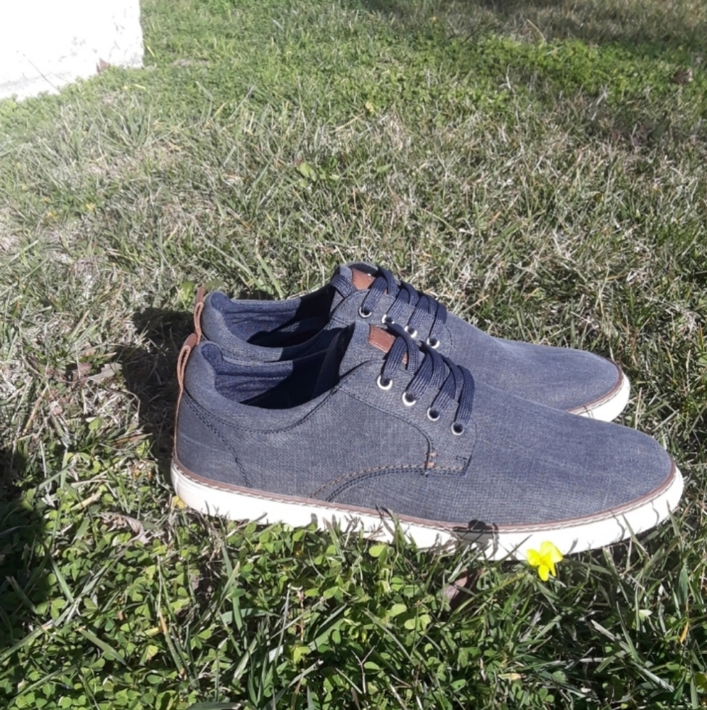Casual Denim Blue Men's Shoes